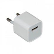 Адаптер сетевой - СЗУ-USB 1000 mAh (белый) для Apple iPhone 5/5S/5c/5SE/6/6s/ iPod Touch 5th по оптовым ценам в Москве!